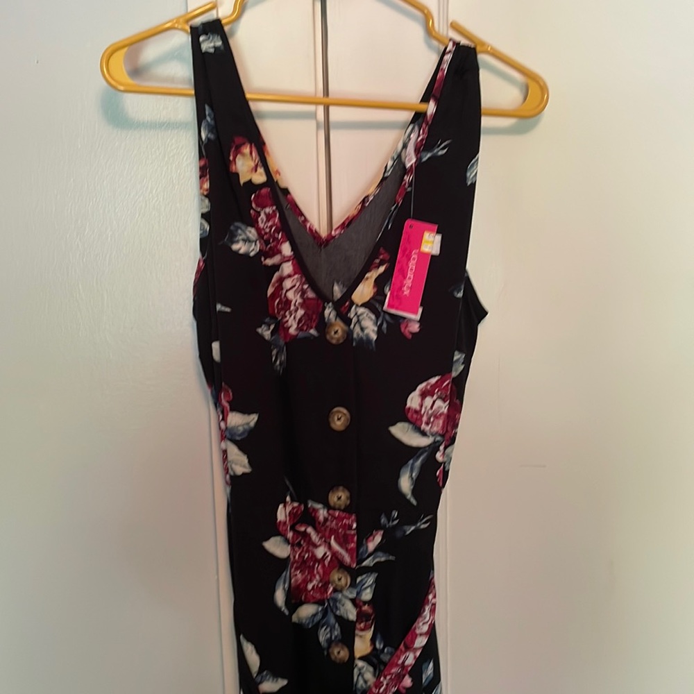 Floral jumpsuit